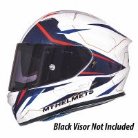 MT KRE SV Intrepid (NEW 2018) Gloss Pearl White/Blue/Red Helmet