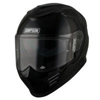 Simpson Venom Helmet - Gloss Black 
