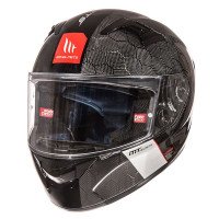 MT KRE Full Face Helmet - Carbon Snake