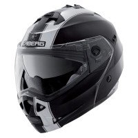 Caberg Duke Flip Front Motorcycle Helmet - Legend Black / White