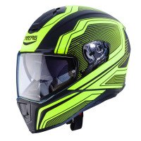 Caberg Drift Motorcycle Helmet - Flux Matt Black / Fluo Yellow