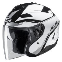HJC IS-33 Open Face Helmet - Korba White
