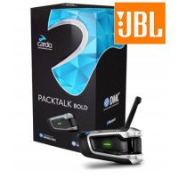 Cardo PackTalk Bold Bluetooth Intercom Headset with JBL Speakers - Single