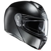 HJC RPHA 90 Flip Front Helmet - Plain Semi Matt Black