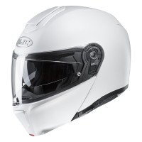 HJC RPHA 90 Flip Front Helmet - Plain Pearl White