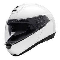 Schuberth C4 Flip Front Motorcycle Helmet - Gloss White