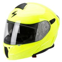 Scorpion EXO 920 Flip Front Motorcycle Helmet - Neon Yellow