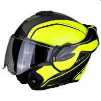 Scorpion Exo Tech Flip Front Helmet - Time Off Yellow