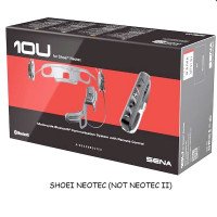 Sena 10U Motorcycle Bluetooth Intercom - Shoei Neotec