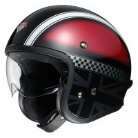 Shoei J-O Open Face Helmet - Hawker TC1