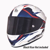 MT KRE SV Intrepid (NEW 2018) Gloss Pearl White/Blue/Red Helmet