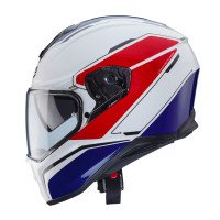 Caberg Drift Motorcycle Helmet - Tour White / Red / Blue