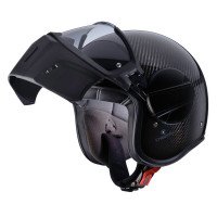 Caberg Ghost Open Face Motorcycle Helmet - Carbon Fibre