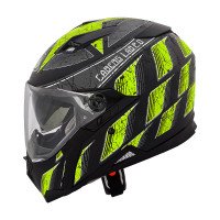 Caberg Stunt Steez - Matt Black / Fluo