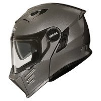 Simpson Darksome Flip Front Modular Helmet - Gunmetal