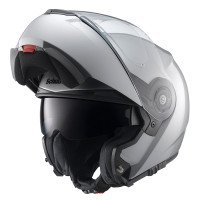 Schuberth C3 Pro Flip Front Motorcycle Helmet - Silver 
