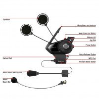 Sena 30K Bluetooth Motorcycle Intercom - Single