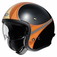 Shoei J-O Open Face Motorcycle Helmet - Waimea TC10