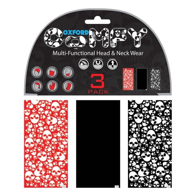 Oxford Comfy 3-Pack-Skulls