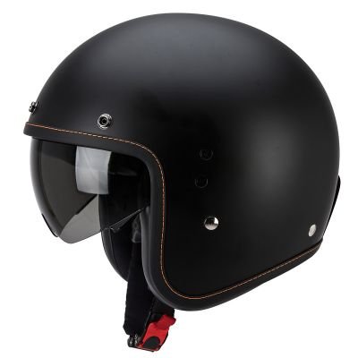 Scorpion Belfast Open Face Motorcycle Helmet - Matt Black - Left