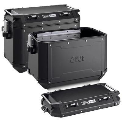 Givi Trekker Outback 48ltr Pannier - Black - Pair
