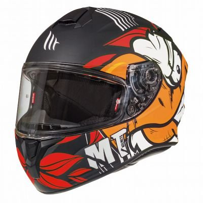 MT Targo Truck Full Face Helmet - Black White